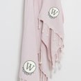 thumbnail image 2 of Linum Home Textiles 2 Pieces Turkish Cotton Beach/Hand Towels, 35" x 68", Pink, 2 of 2