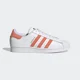 thumbnail image 2 of Adi - das Superstar "Corduroy" White/Orange Sneakers H00207 Men's Shoe Size 8.5, 2 of 6