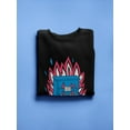 thumbnail image 3 of My Soul's Fire Piano Sweatshirt Men -Image by Shutterstock, Male Large, 3 of 4