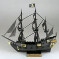 Paper Nano Black Pirate Ship Building Kit