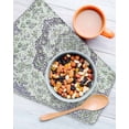 thumbnail image 3 of Green Purple Boho Kitchen Dish Towels for Drying Dishes Set of 2, Vintage Abstract Art Floral Ethnic Tribe Waffle Weave Microfiber Hand Tea Bathroom Towels Quick Dry & Absorbent Towel 12x12, 3 of 7