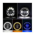 thumbnail image 4 of 1 Pc New 7inch Led Headlights For Wrangler Off-road Vehicle Headlight Conversions 60w Headlights, 4 of 5