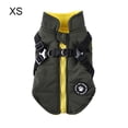 thumbnail image 2 of Arnés para mascotas de invierno, chaqueta impermeable a prueba de viento, abrigo para correr, ropa Universal ligera, gancho trasero, decoración de ropa, verde XS Eigraketly PT000587-13, 2 of 7