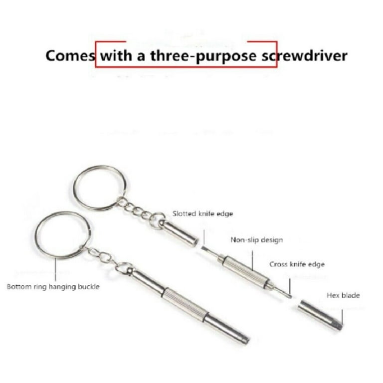 Durable Eyeglass Repair Kit – All-in-One Optical Screw, Nose Pad