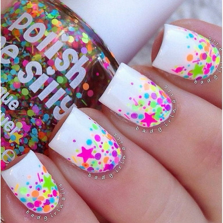 Glow in the dark glitter nail polish 2025
