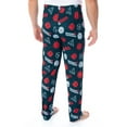 thumbnail image 7 of Dungeons and Dragon Men's Allover Game Dice Print Lounge Pajama Pants, 7 of 7