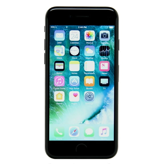 Pre-Owned Apple iPhone 7 128GB Unlocked GSM 4G LTE Quad-Core Smartphone with 12MP Camera - Jet Black