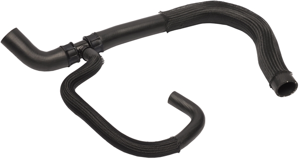 Designed to transfer glycol-based coolant throughout the vehicle's cooling system.  The EPDM tube and cover and the synthetic reinforcement meets or exceeds SAE 20R4EC Class D1 specifications. Exact O