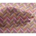 thumbnail image 4 of oneOone Viscose Chiffon Fabric Herringbone Geometric Fabric Prints By Yard 42 Inch Wide, 4 of 4
