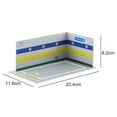 thumbnail image 4 of Baohd 1:32 Parking Lot Model Car Diecast Garage for Diorama Collection Background 32188 Multicolor, 4 of 4