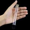 thumbnail image 5 of 30pcs 25ml Glass Test Tubes, 20 X 100mm Clear Flat Test Tubes With Cork Stoppers For Scientific Experiments, 5 of 5