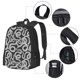 thumbnail image 2 of Fotbe Snake Mochila para Hombre y Mujer - Tela Oxford 600D Resistente - Mochila Impermeable de Gran Capacidad para Escuela, Viajes y Senderismo, 2 of 6