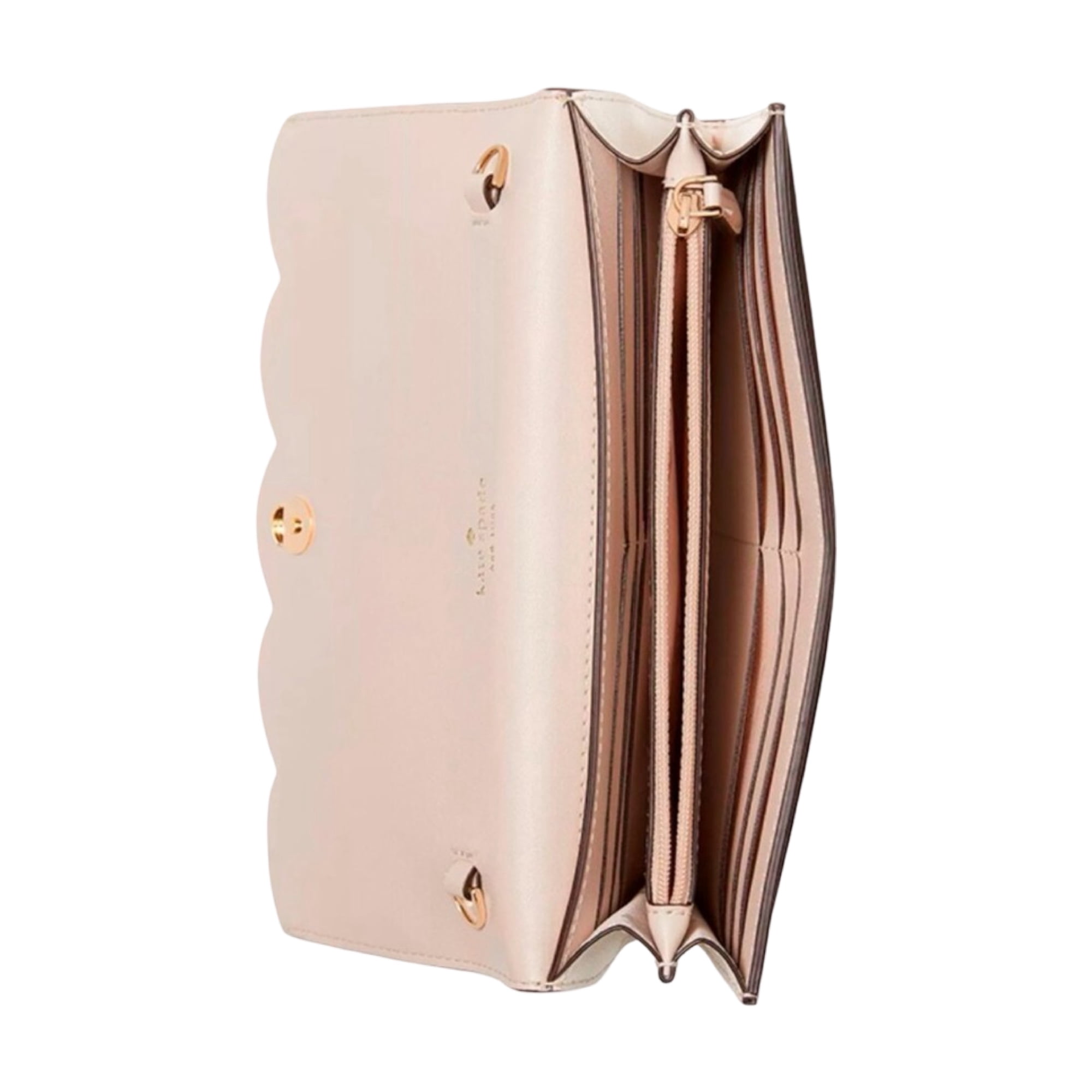 Kate Spade New York Women’s Gemma Smooth Leather Wallet on a Chain Crossbody Bag