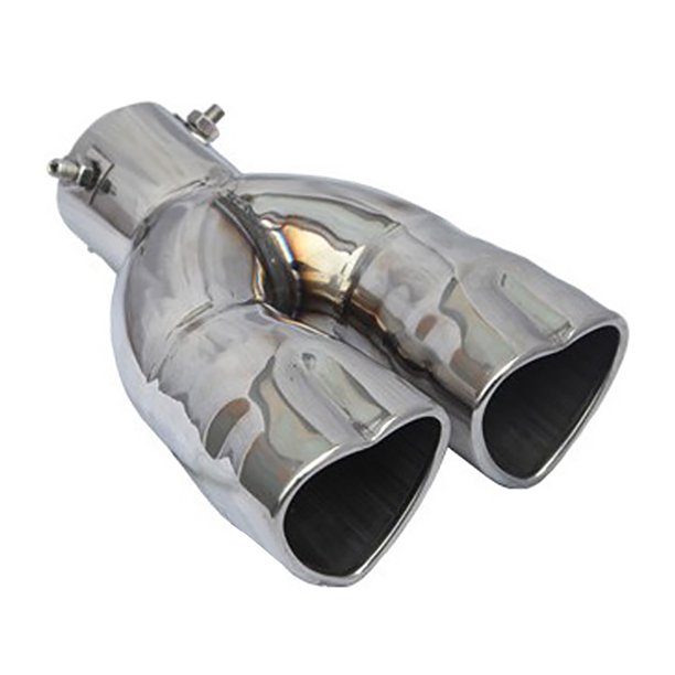 Car Exhaust Tip Anti Ultraviolet Car Decoration Two Types Heart Shaped
