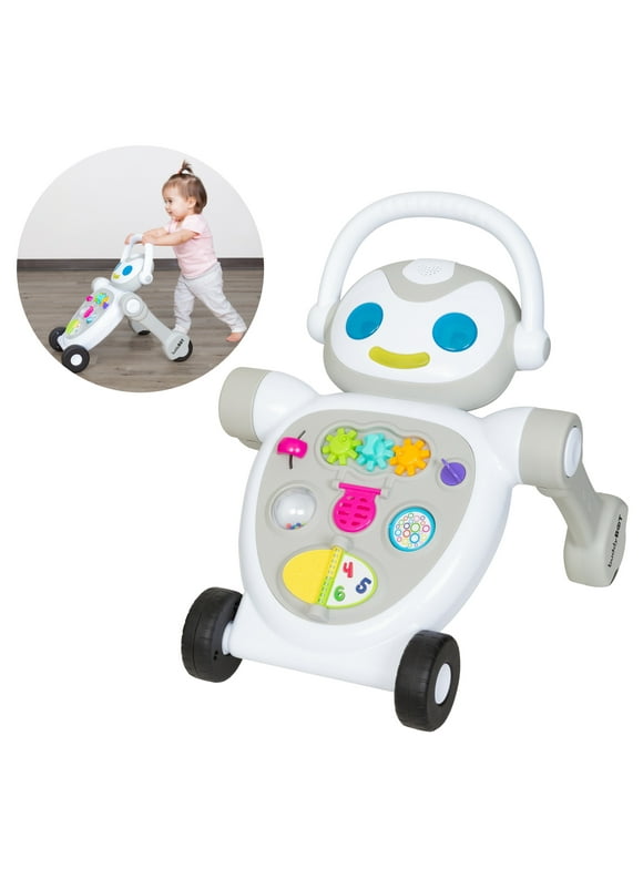 Smart Steps by Baby Trend Buddy Bot 2-in-1 Push Walker and STEM Learning