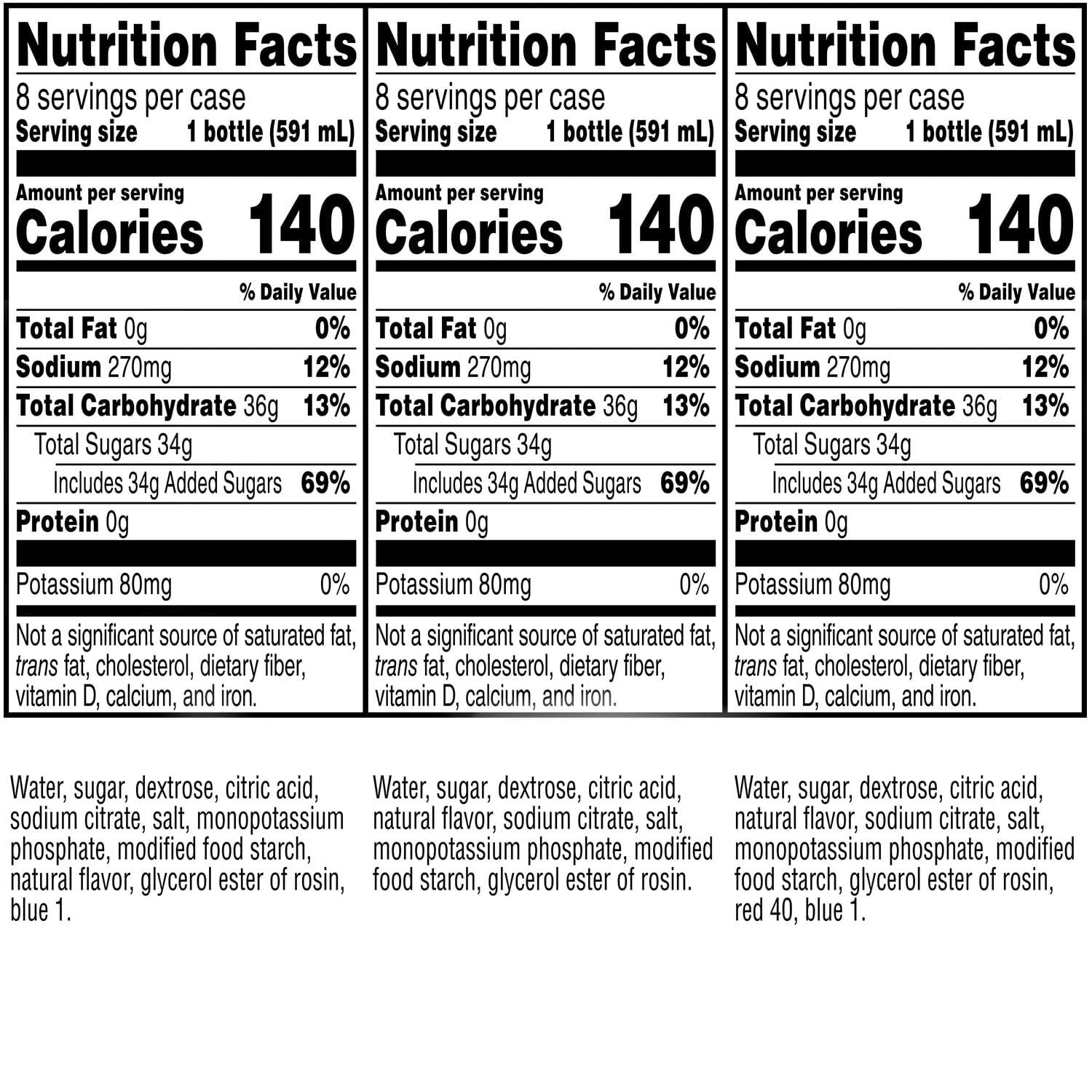 Gatorade Frost Thirst Quencher Variety Pack, 20 Fluid Ounce (Pack of 24)