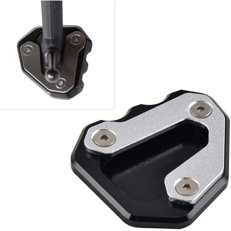 Motorcycle Side Stand Extension Plate For Kawasaki Ninja 400 & Z400 2018-2020 - CNC Aluminum