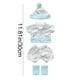thumbnail image 4 of Juguetes de piscina, juguetes para bebés, juguetes para niños pequeños, ropa para muñecas reborn de 30 cm/12 pulgadas, ropa de simulación para muñecas, regalo de juguete, rompecabezas, casa de juegos,, 4 of 6