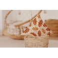 thumbnail image 4 of Simply Daisy 16" x 16" Retro Leaves Decorative Throw Pillow, Sienna, 4 of 4