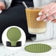 thumbnail image 2 of ¡Venta caliente! Portavasos para bebidas, Portavasos de silicona Juego de 6 piezas con soporte de plástico, Portavasos para mesa de centro, Portavasos para mesa, Portavasos para bebidas, 2 of 3