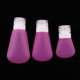 thumbnail image 2 of Contenedor de Botella de Silicona Zulema para Loción de Baño y Champú de Viaje Rosa Roja, 2 of 8