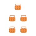 thumbnail image 1 of QualitChoice Portable Carrier Egg Tray Storage Box Holder Camping 6/12 Eggs Container orange 6grid 5Set, 1 of 6