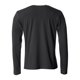 thumbnail image 3 of Clique - Camiseta Basic de Manga Larga para Hombre (Negro), 3 of 4