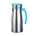 thumbnail image 3 of veasfak Stainless Steel Vacuum Insulated Kettle 0.8L Modern for Camping Bar Weddings Blue with handle, 3 of 6