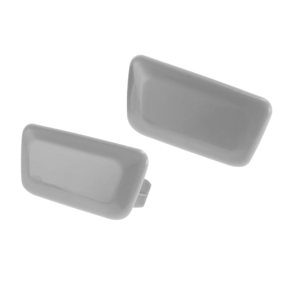 Unique Bargains Front Left And Right Front Bumper Headlight Washer Nozzle Cover Cap No.850450C010 Bumper Trim Nozzle Cover for Toyota Sequoia 2008-2020 Unpainted ABS