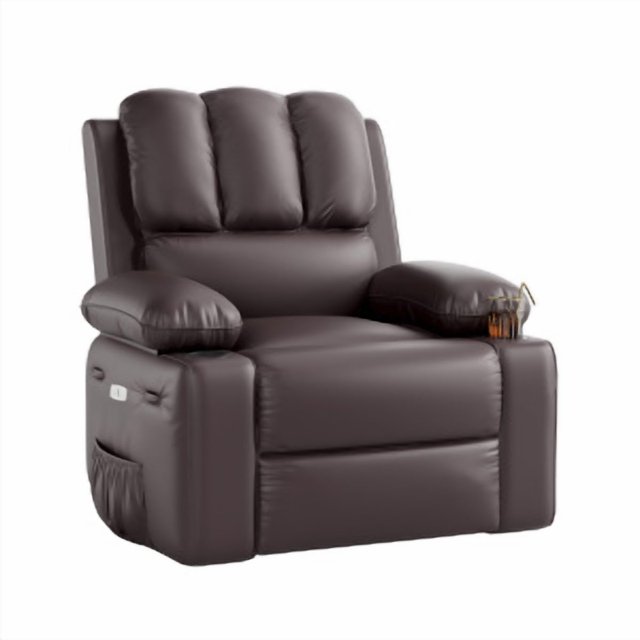 Electric Recliner + Rocking + Massage: #Cf8011 Pu Leather + Seat Width: 56Cm Cf8011 Electric Recliner + Rocking + Massage Seat Width: 56Cm