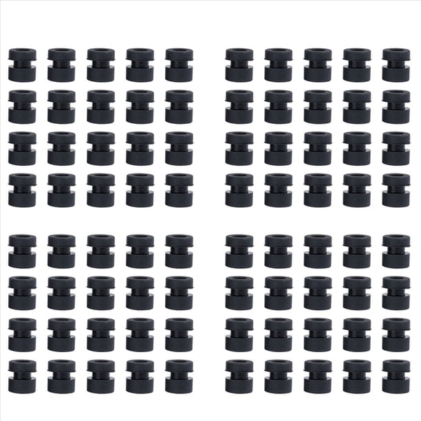 80 Piezas M3 Bolas de AmortiguacióN de Goma AntivibracióN para FPV F4 F7 Controlador de Vuelo Bolas de AbsorcióN de Golpes de Montaje Suave V2