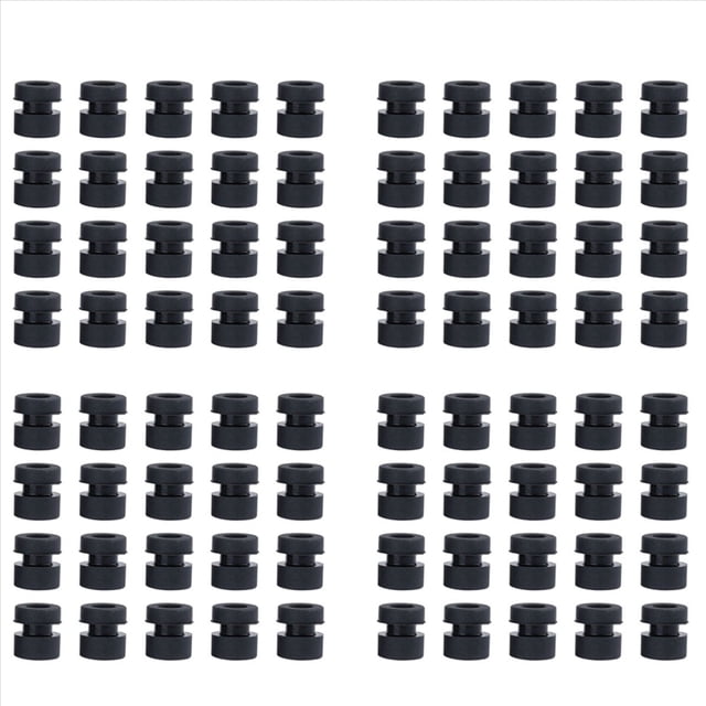 80 Piezas M3 Bolas de AmortiguacióN de Goma AntivibracióN para FPV F4 F7 Controlador de Vuelo Bolas de AbsorcióN de Golpes de Montaje Suave V2
