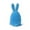 Blue-BU-clearacne, variant on PpgejGEK Flocked Easter Egg and Rabbit Ornament Set, Soft Velvet Spring Decor for Tabletop Centerpiece, Colorful Festive Bunny Figurines for Holiday and Party Decoration