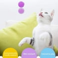 thumbnail image 4 of 30 Pieces 1.3 Inch Assorted Large Cat Toy Balls  Soft Kitten Pom poms Ball for Cats to Play (Assorted Color), 4 of 9