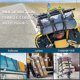 thumbnail image 4 of Tendeurs Elastique Plat avec Crochets 2M,Sandow Reglable Elastique avec Crochet Mtal,Corde Elastique pour Bagages, Sangle Demenagement Elastique Large, 4 of 5