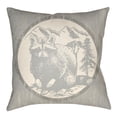 thumbnail image 5 of Artistic Weavers Lodge Cabin Raccoon Ridge Pillow Poly Filled 18' x 18', 5 of 7