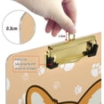 thumbnail image 3 of FMSHPON Corgi Dog Claw Clipboard Hardboard Wood Nursing Clip Board and Pull for Standard A4 Letter 13x9 inches, 3 of 7