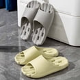thumbnail image 4 of ibiyuan Comfy Slippers for Women Cloudies Slides for Women Elegant Cute Summer Shoes Non Open Toe Walking Sandals Women Arch Support Thick Sole, 4 of 6