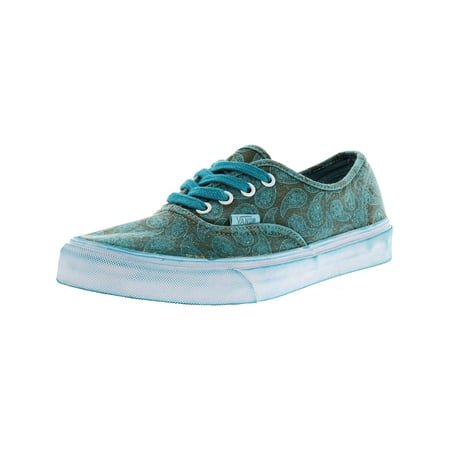 vans authentic skate shoe turquoise monochrome