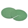 thumbnail image 1 of Unique Bargains 5.4' Round Nonwoven Tree Mulch Ring Mat Cover Plant Barrier, Green 6 Pack, 1 of 1