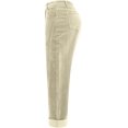 thumbnail image 3 of CUKOLSXA Barrel Pants Women Wide Leg Lounge Palazzo Harem Corduroy Pants Casual Trousers with Pockets, Khaki, 3 of 7