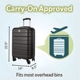 thumbnail image 4 of Skyway Luggage Epic 2.0 3-Piece Set Hardside 8-Wheel Spinner, (20" Carry-on, 24" Medium Check-In & 28" Large Check-In), 4 of 7