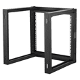 thumbnail image 7 of 9U Wall Mount Rack 150lbs Server Rack Network Rack - Open Frame, 19 Inch, Black, 7 of 7
