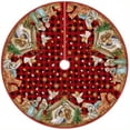 thumbnail image 6 of Buffalo Plaid Nativity Christmas Tree Skirt 36 Inch, Jesus Christian Winter Holiday Tree Mat Decoration, Scene Decor,, Room Decor, Home Decor, Offices Decor, Theme Party Decor, Christmas Decor, 6 of 6