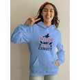 thumbnail image 2 of Witch Way To The Candy? Hoodie Juniors -Image by Shutterstock,  x-Large, 2 of 4