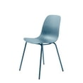 thumbnail image 2 of Unique Furniture 18.5''H Contemporary Plastic Dining Chair Dusty Blue (Set of 2), 2 of 5