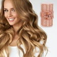 thumbnail image 2 of Unique Bargains 3 Pcs Rouleau de Cheveux Volumisant Pratique Sans Chaleur pour Femmes 2.72"x1.38 Pouces Rose Blanc, 2 of 4
