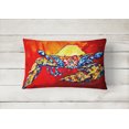 thumbnail image 2 of Carolines Treasures MW1208PW1216 Coussin Décoratif en Tissu Rouge, 2 of 3