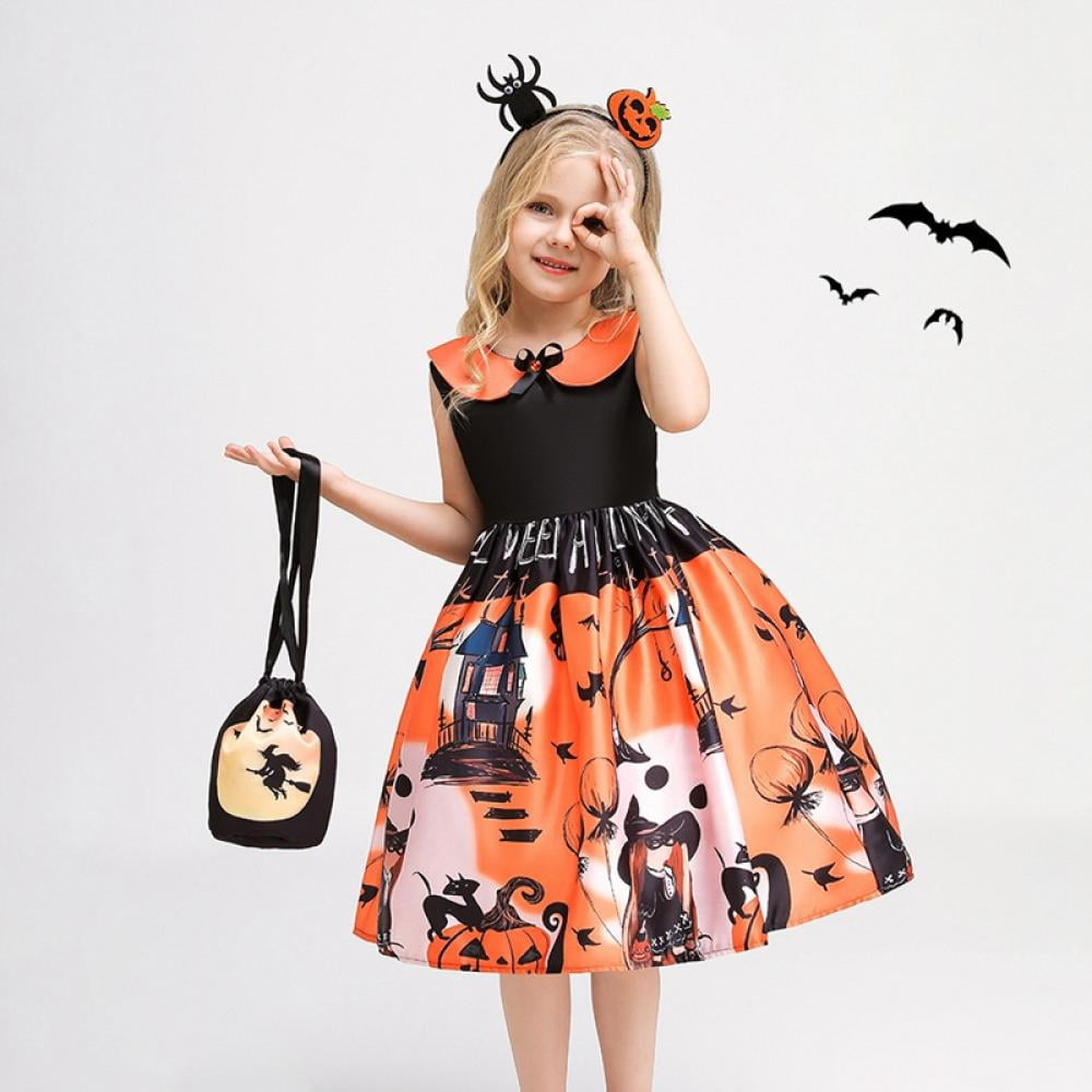bullpiano-kids-girls-halloween-costume-pumpkin-print-dress-with-pumpkin