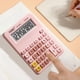 thumbnail image 4 of Calculadora para estudiantes de matemáticas de primaria, calculadora sincrónica con pantalla de 10 dígitos, portátil, de escritorio, silenciosa, con batería., 4 of 7
